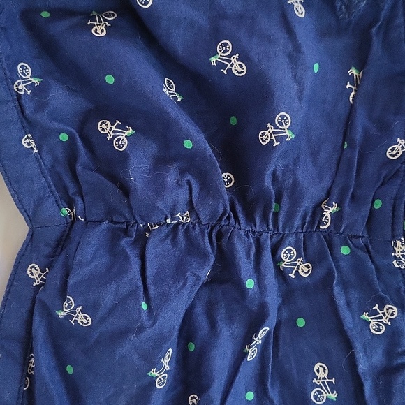 Abercombie & Fitch sz Small Blue Bicycle Tube Top - Picture 9 of 12